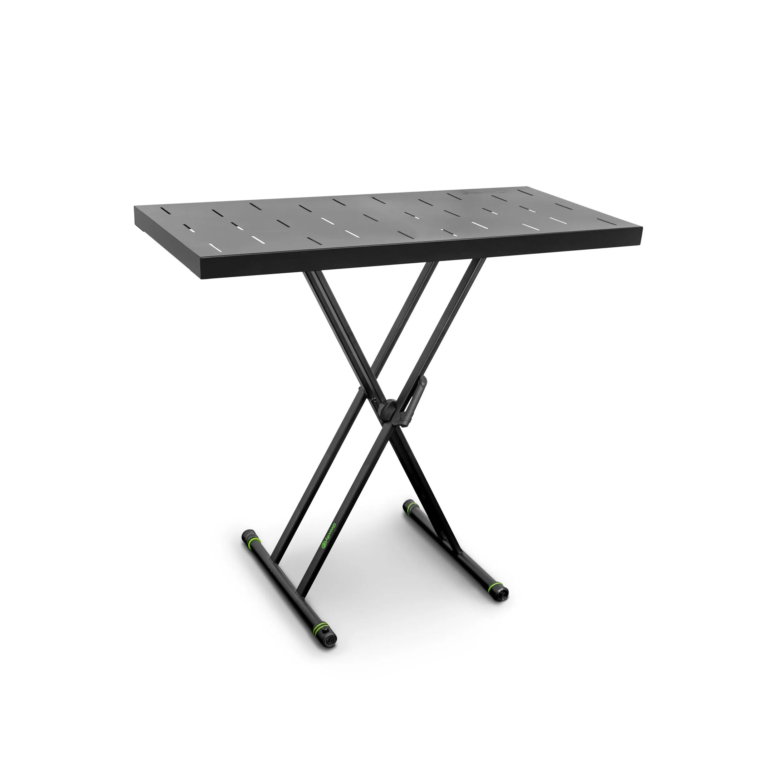Gravity GR-GKSX2RD Keyboard Stand Set w/ Keyboard Stand X-Form Double and Rapid Desk