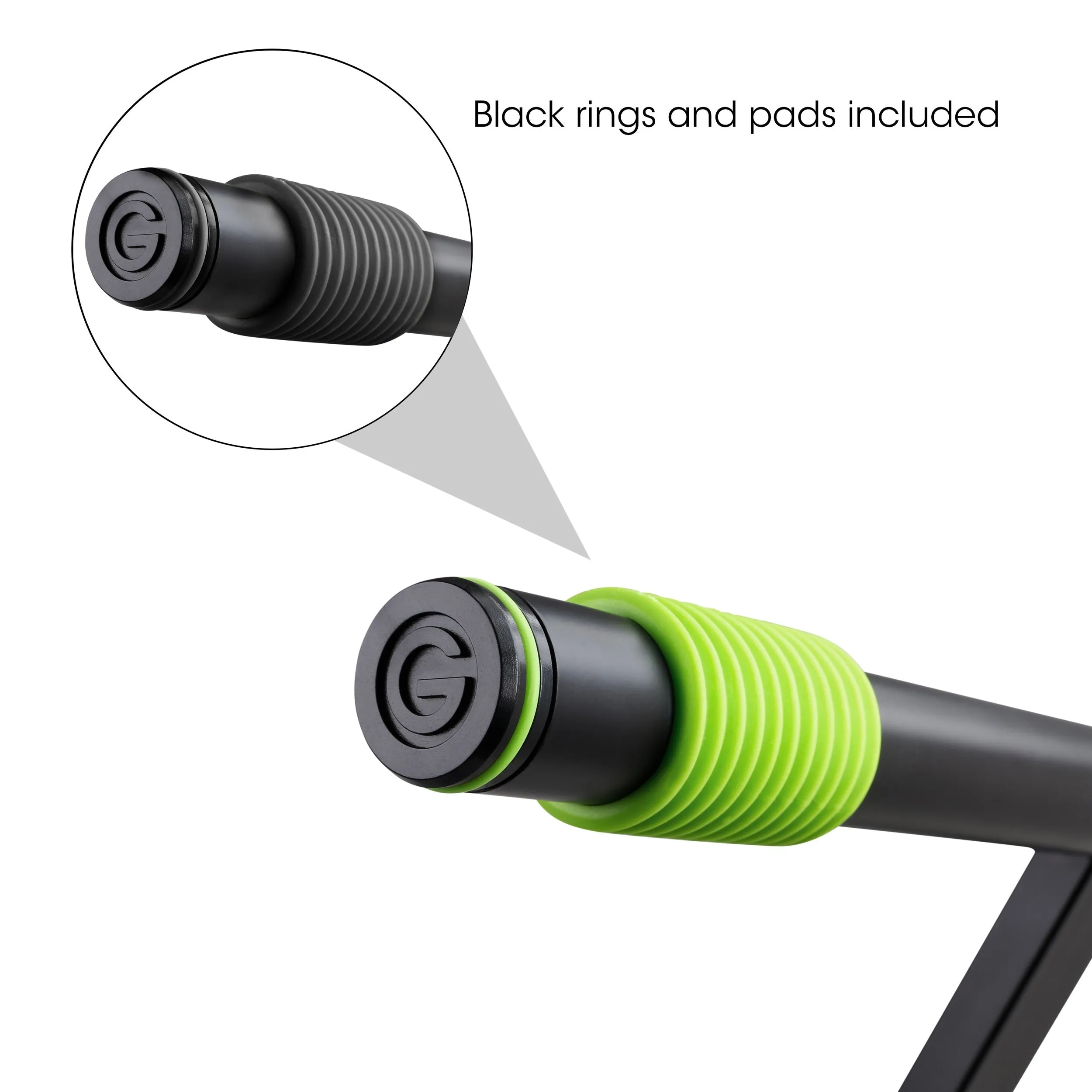 Gravity GR-GKSX2RD Keyboard Stand Set w/ Keyboard Stand X-Form Double and Rapid Desk