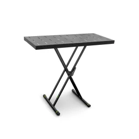 Gravity GR-GKSX2RD Keyboard Stand Set w/ Keyboard Stand X-Form Double and Rapid Desk