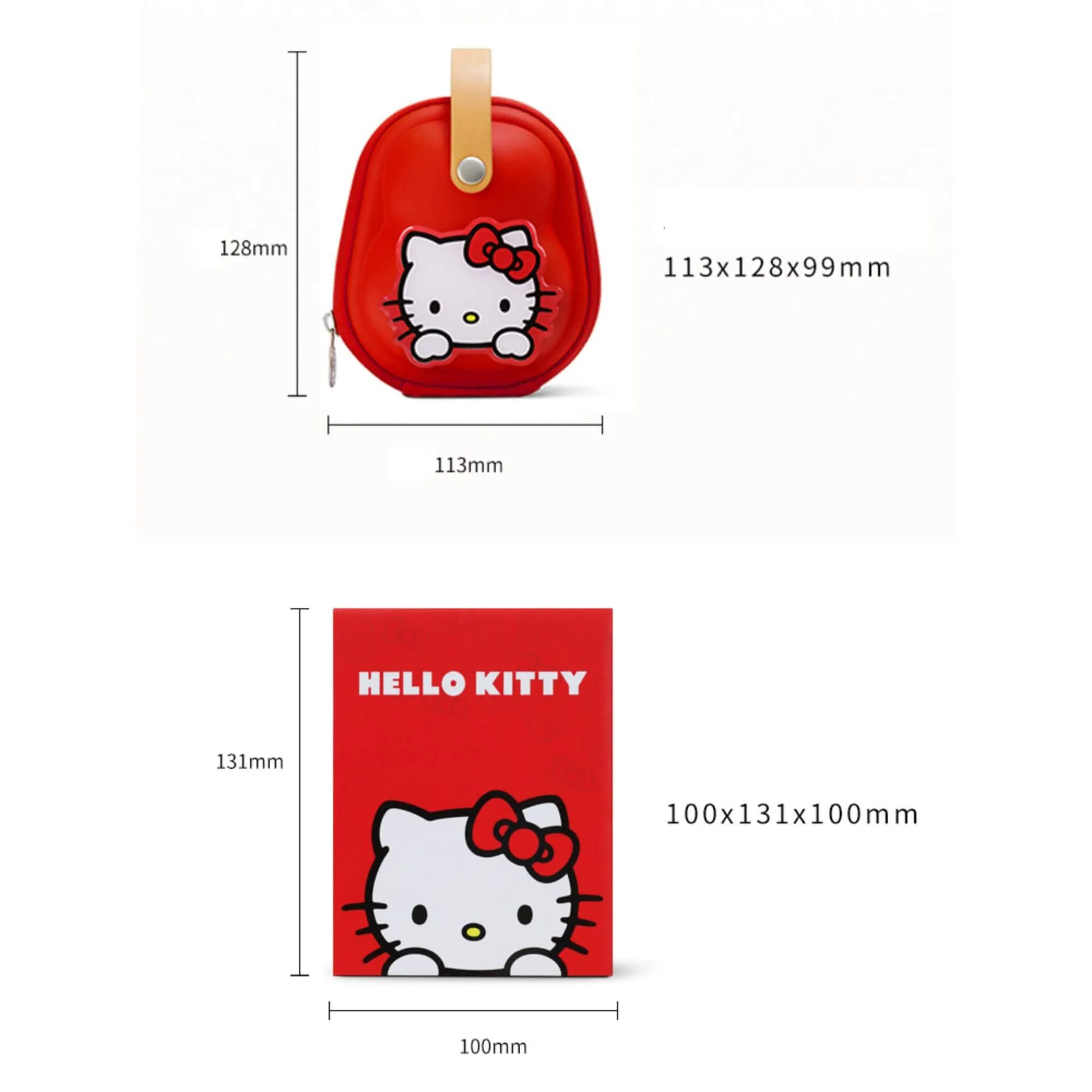 Hello Kitty Ceramic Travel Tea Set With Teapot & Cups