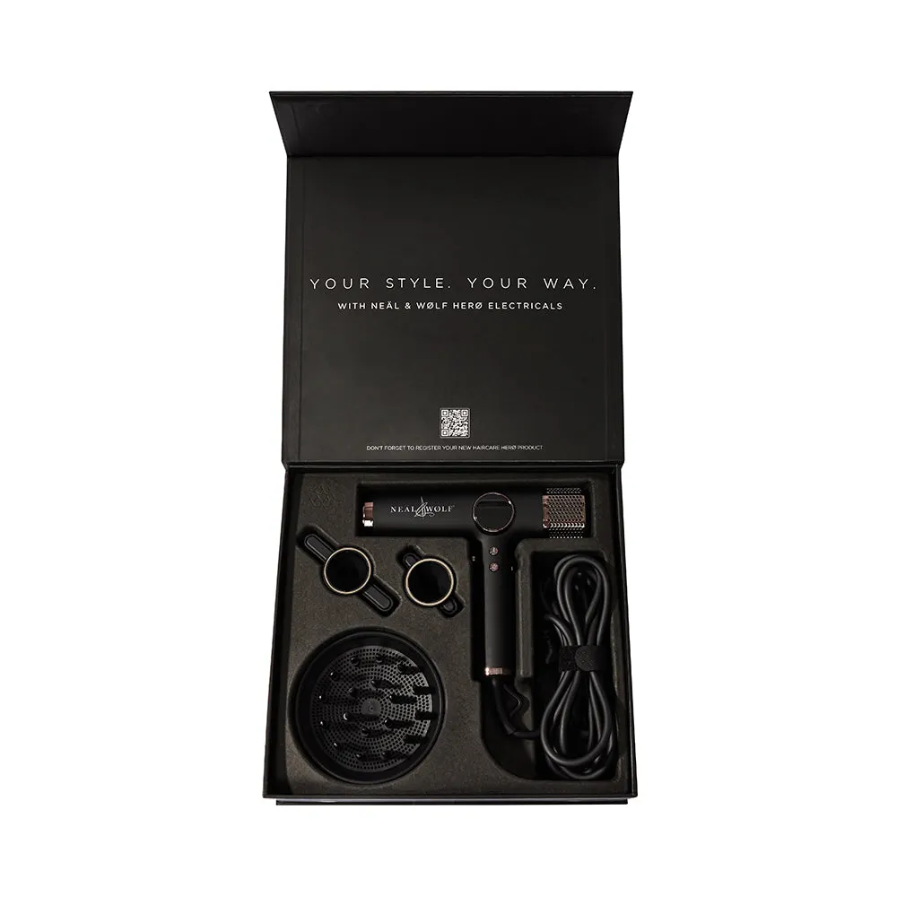 HERØ Ionic Technology Hair Dryer