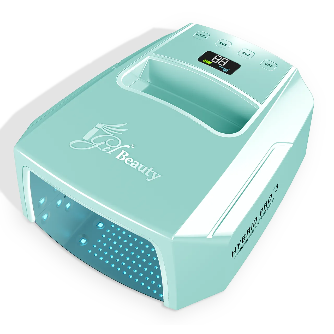 HYBRID PRO 3.0 Wireless Rechargeable UV/LED Lamp TEAL
