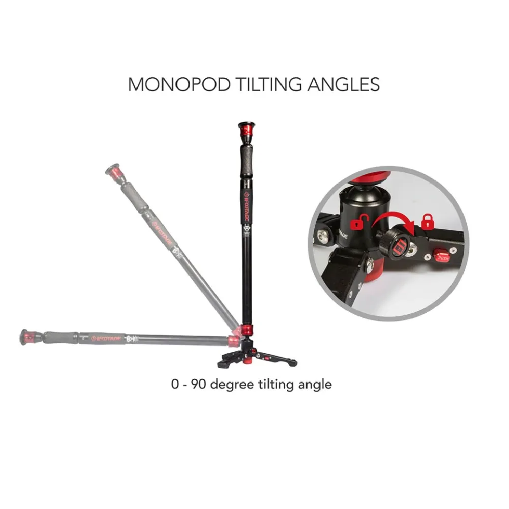 iFootage A150S Cobra 2 Strike Telescopic Monopod