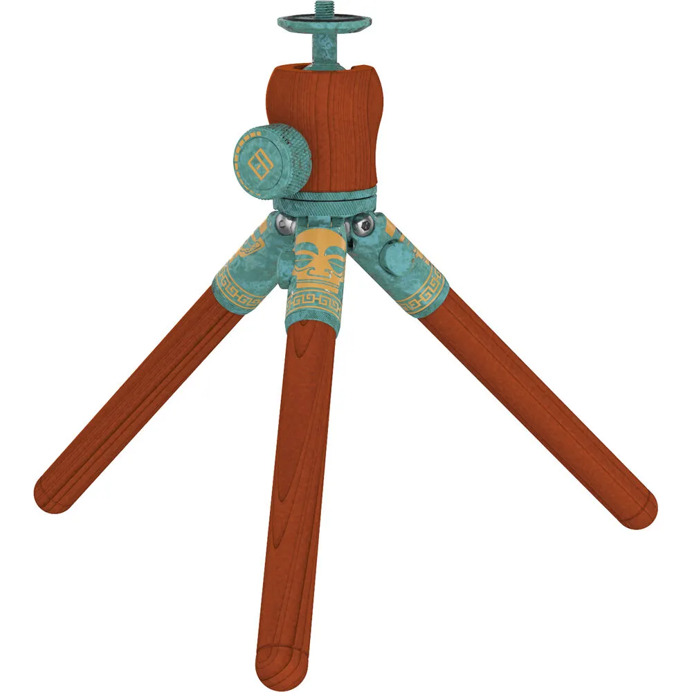 iFootage Timberpod Anniversary Edition Mini Tripod (Scented Rose Wood, Oxidized Bronze)