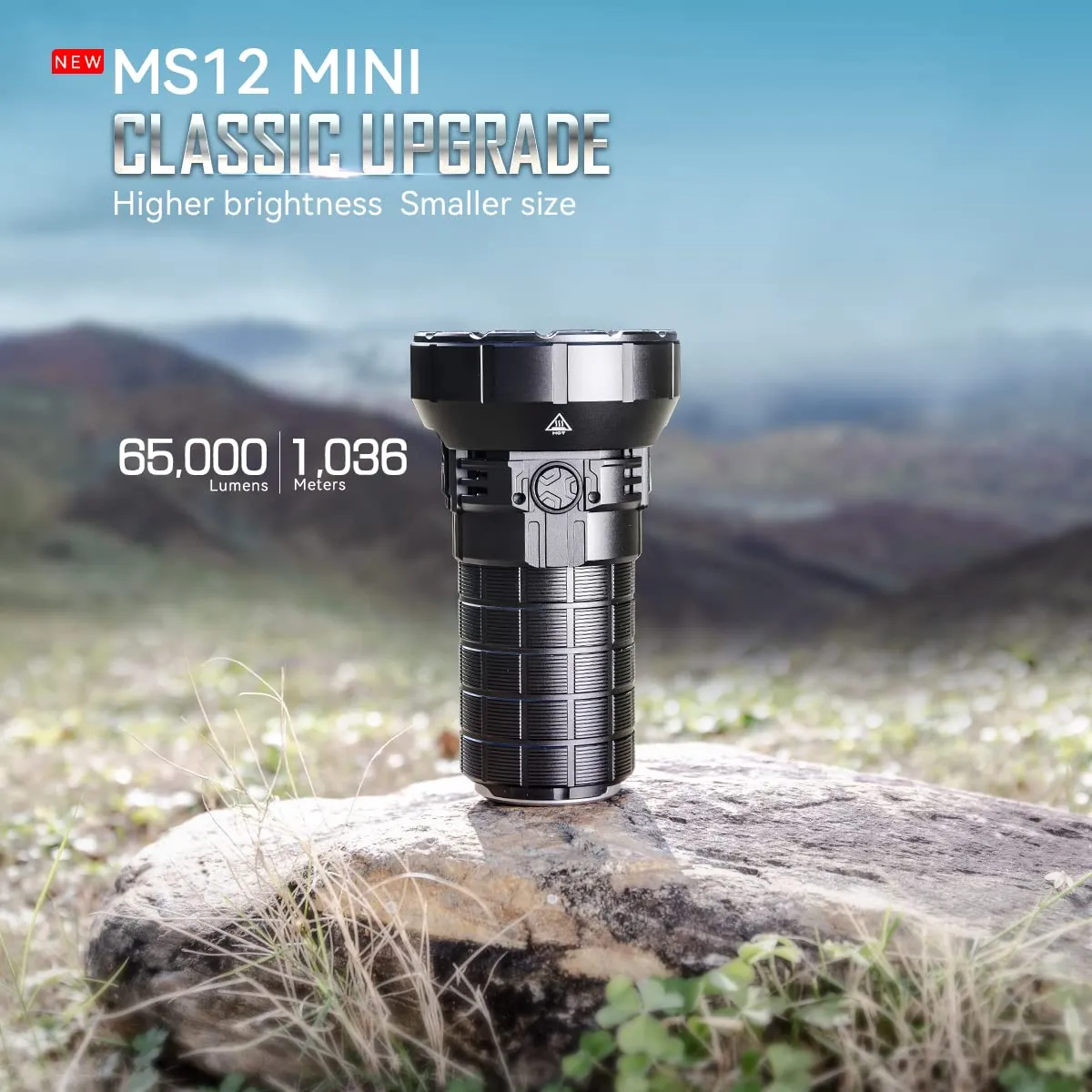IMALENT MS12 Mini Rechargeable Flashlight 65000 Lumens