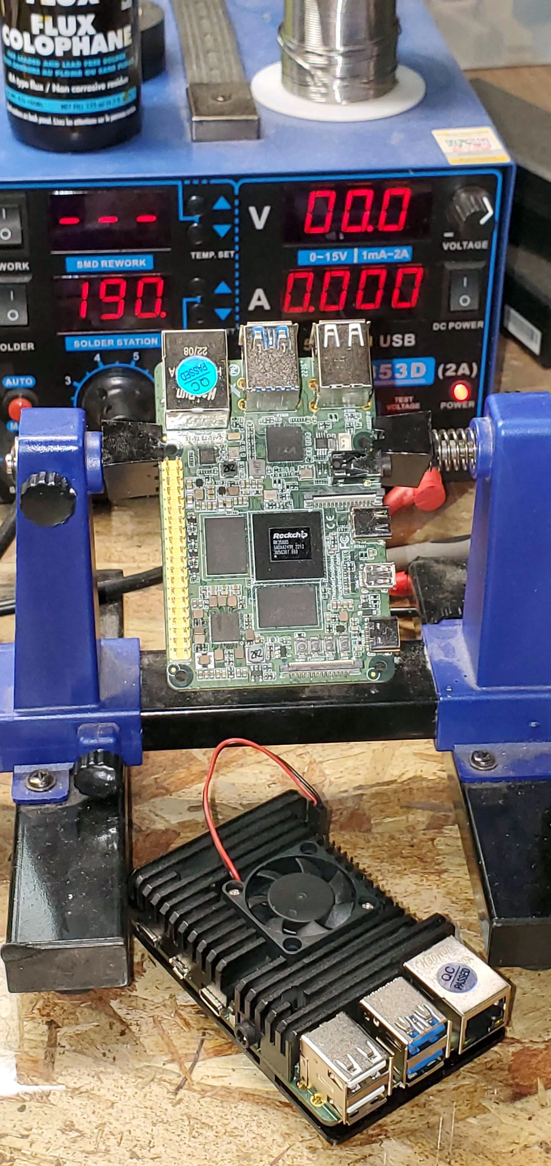 Indiedroid Nova   Full-Body Heatsink, Fan, eMMC