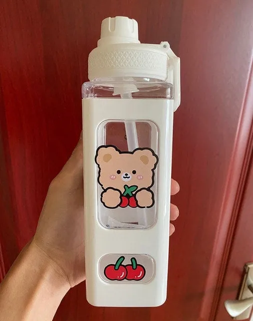 Kawaii Cute Bear Water Bottles