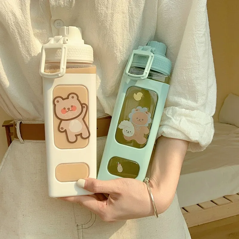 Kawaii Cute Bear Water Bottles