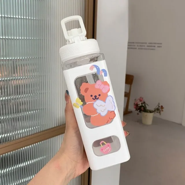 Kawaii Cute Bear Water Bottles