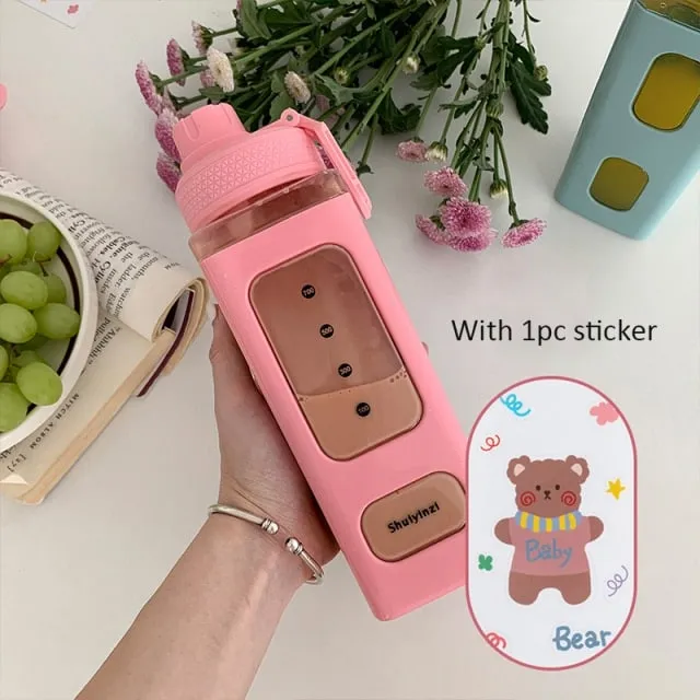 Kawaii Cute Bear Water Bottles