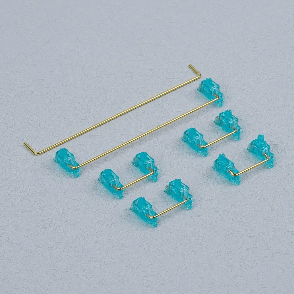 KBDfans Transparent Plate Mounted Screw-in Stabilizers