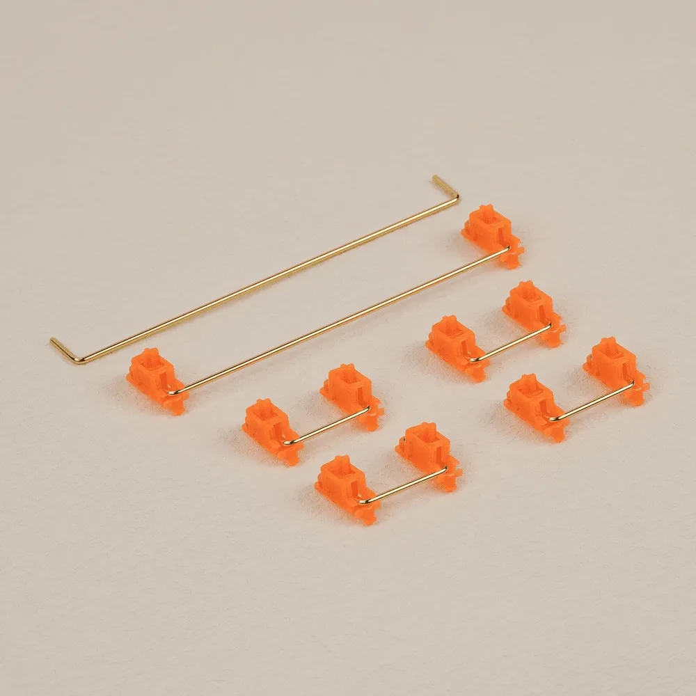 KBDfans Transparent Plate Mounted Screw-in Stabilizers