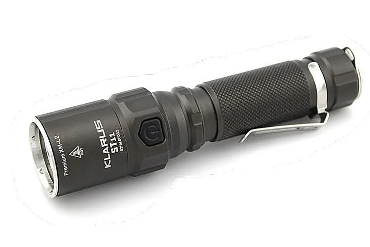 Klarus ST11 LED Flashlight with CREE XM-L2 U2 LED - 900 Lumens