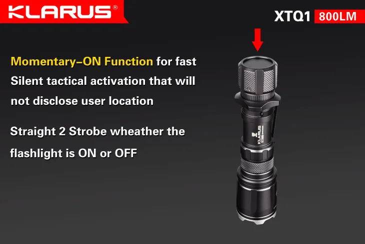 Klarus XTQ1 LED Flashlight