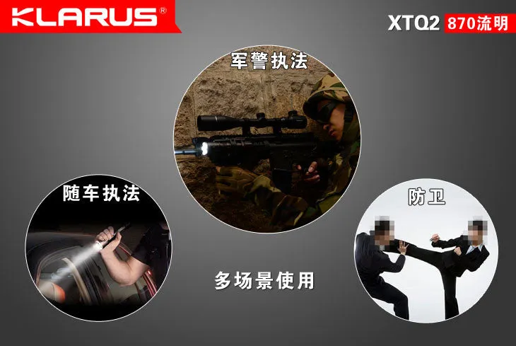 Klarus XTQ2 LED Flashlight