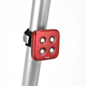 KNOG BLINDER 4 LED REAR BIKE LIGHT - Red