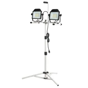 LED Tripod Work Flood Light - 2X 10,000 Lumens