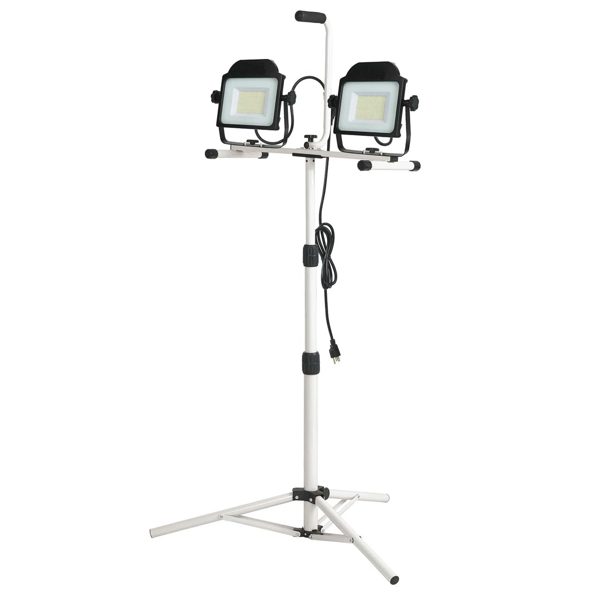 LED Tripod Work Flood Light - 2X 10,000 Lumens