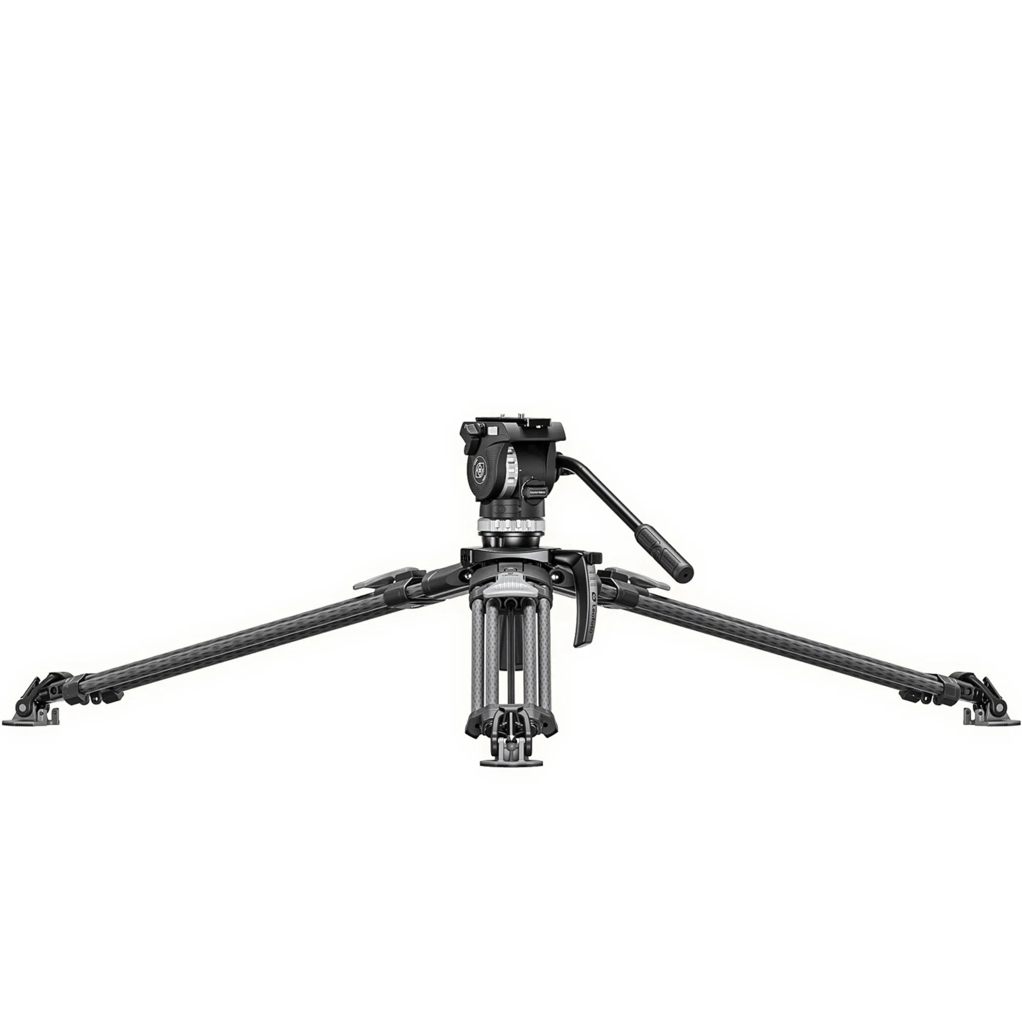 Leofoto LVF-163C FH-10 Professional Carbon Fibre Video Tripod with Fluid Video Head