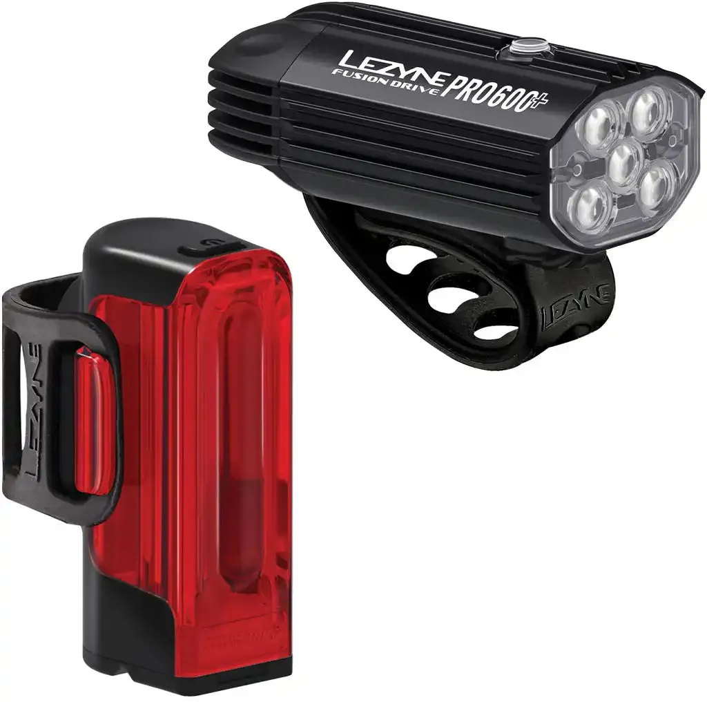 Lezyne Fusion Drive Pro 600  / Strip Drive 300  Lightset
