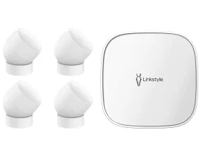 LINKSTYLE PIR Motion Sensor Plus Wireless Security Hub Kit