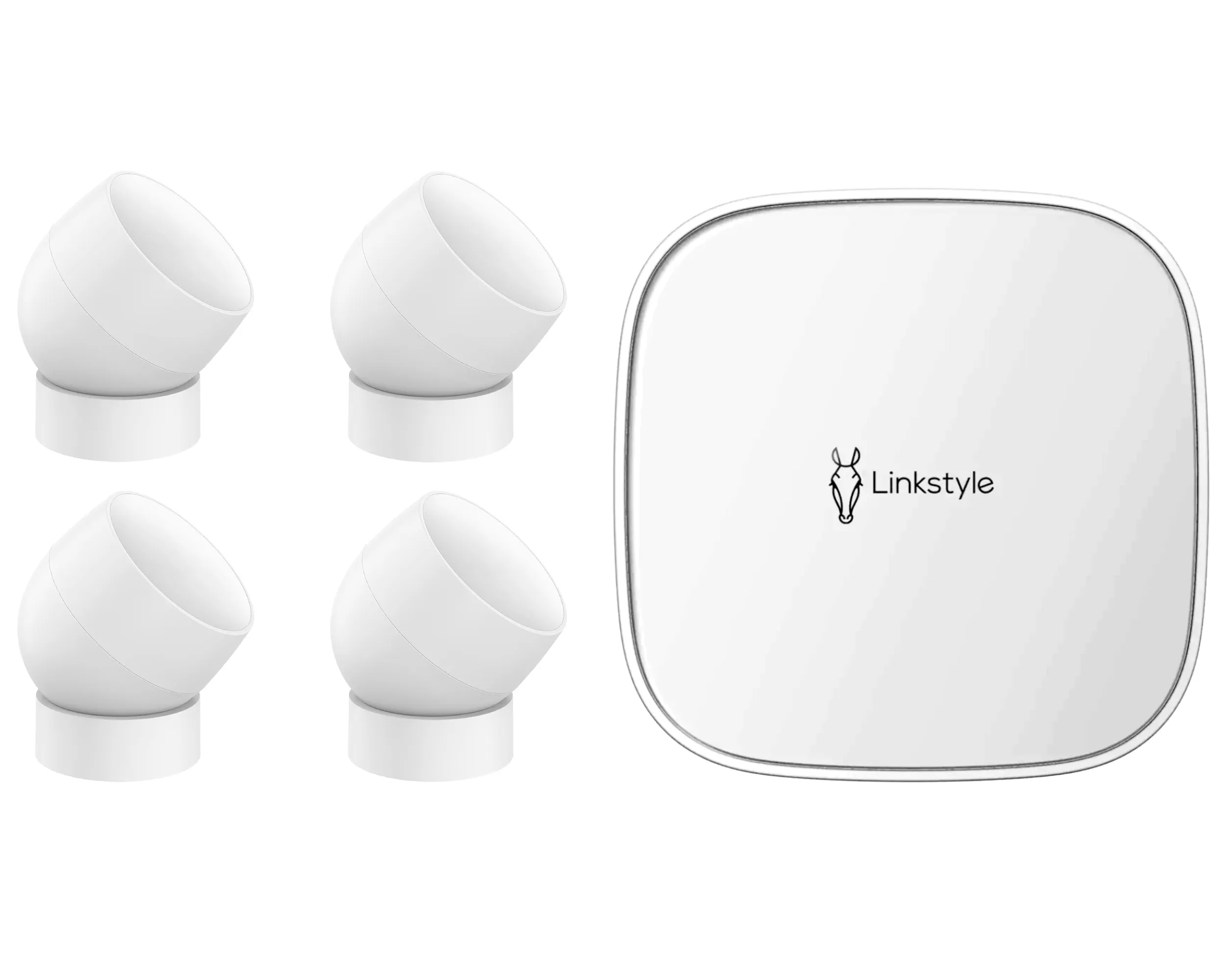 LINKSTYLE PIR Motion Sensor Plus Wireless Security Hub Kit
