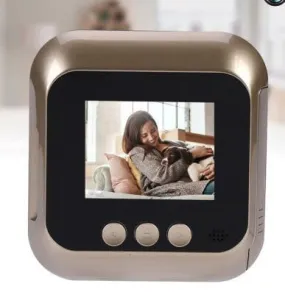 LovelyRLovely 2.4 Inch Security Smart Peephole Doorbell Camera