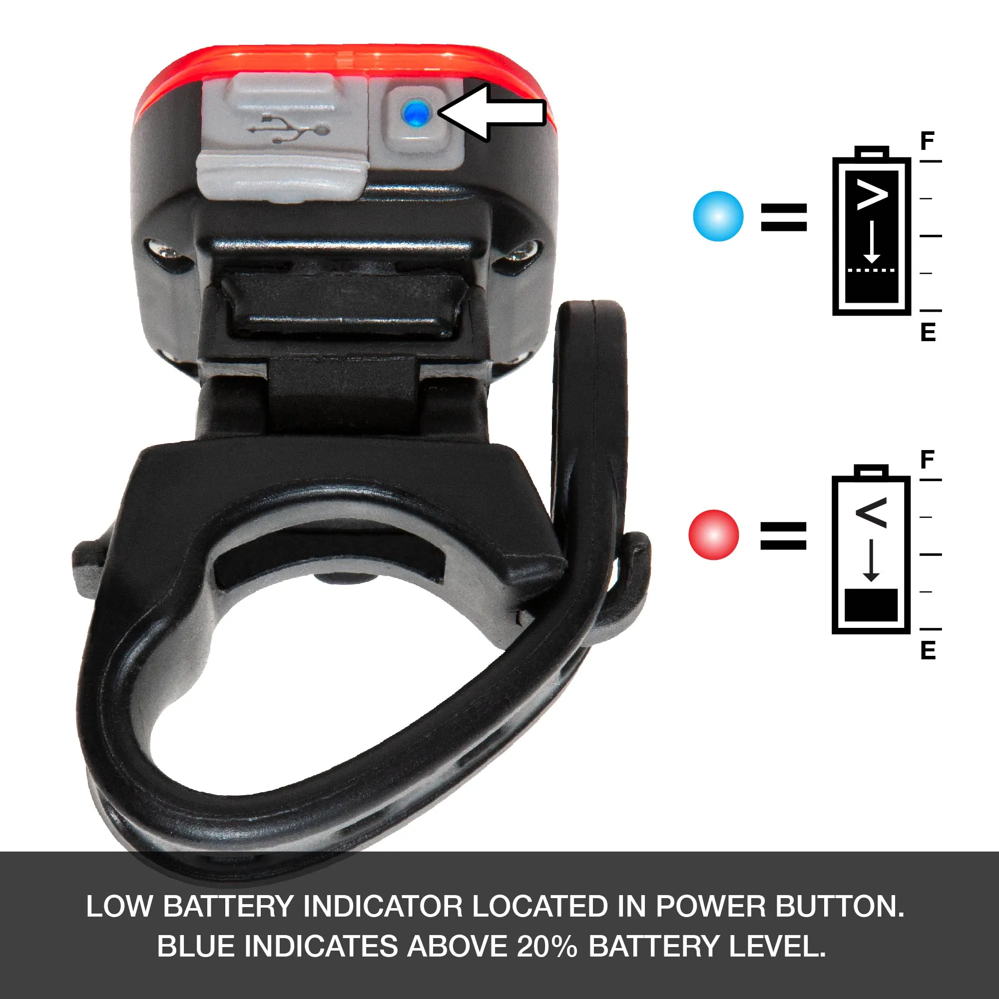 Lumina™ Micro 650 and Vmax ™ 150 Combo Front and Rear Light Set