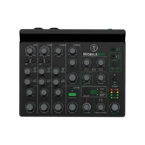 Mackie MOBILEMIX 8-Channel USB-Powerable Mixer for A/V Production, Live Sound and Streaming
