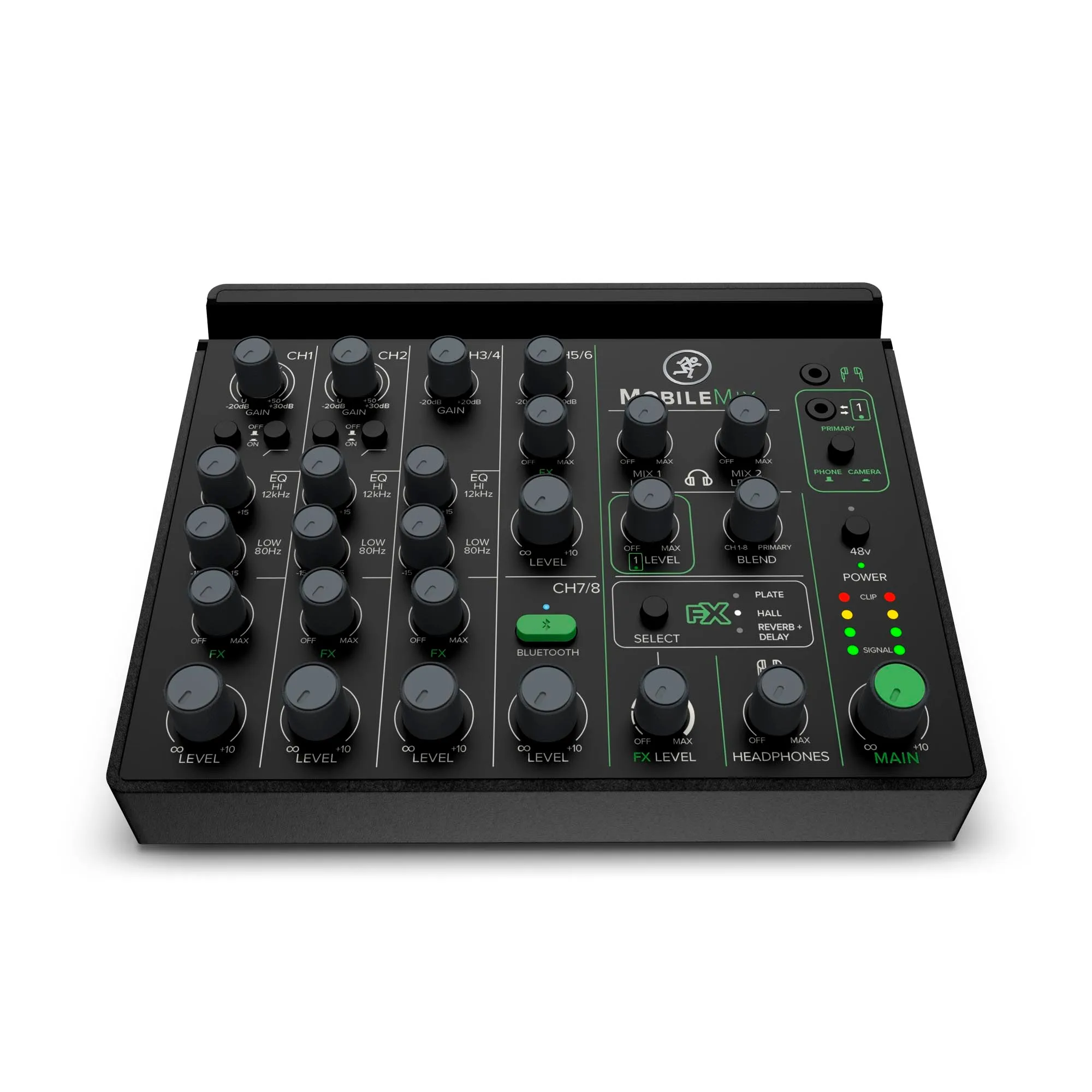 Mackie MOBILEMIX 8-Channel USB-Powerable Mixer for A/V Production, Live Sound and Streaming