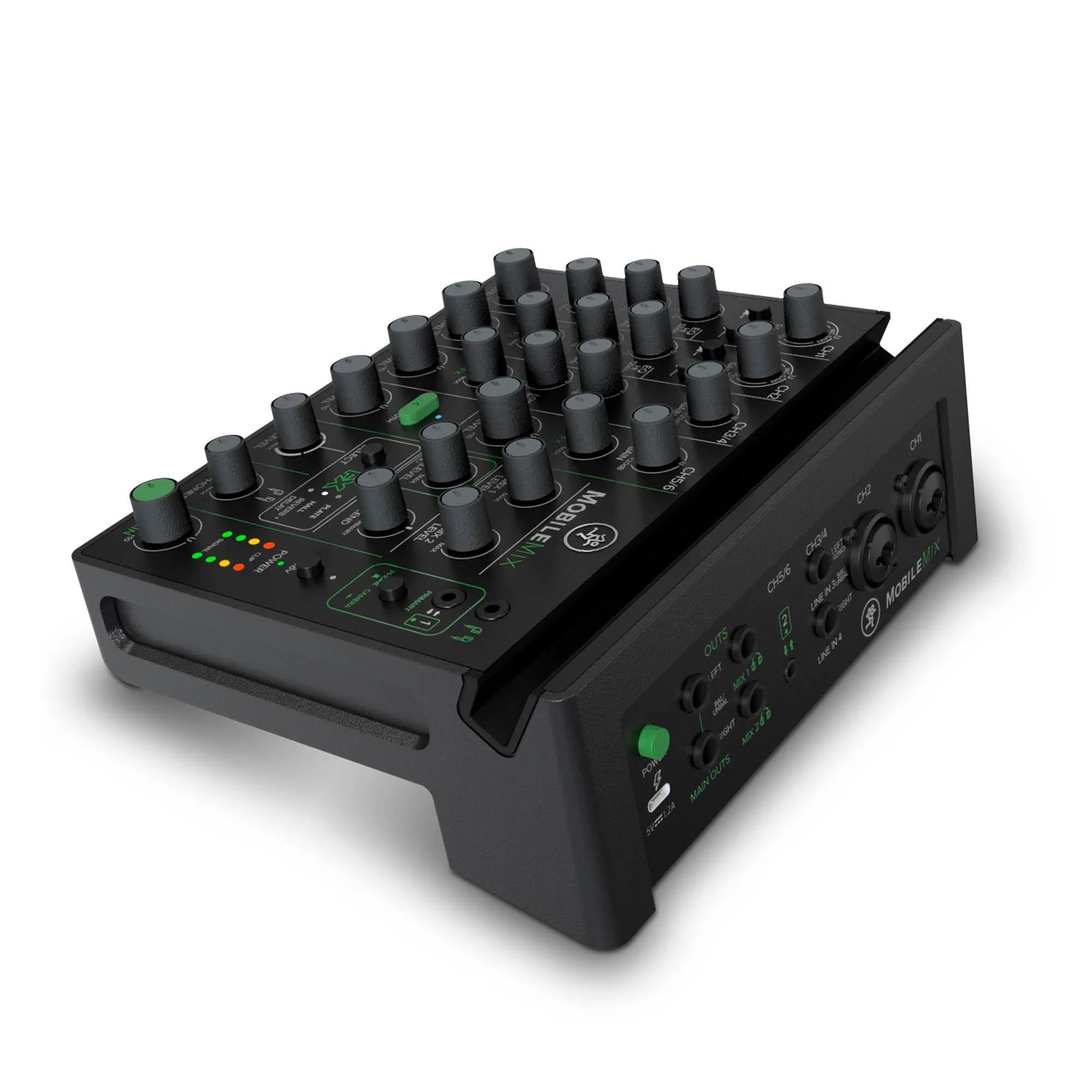 Mackie MOBILEMIX 8-Channel USB-Powerable Mixer for A/V Production, Live Sound and Streaming