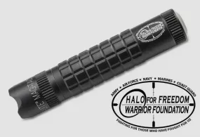 MAG-TAC 2-Cell CR123 LED Flashlight Crowned Bezel - Halo