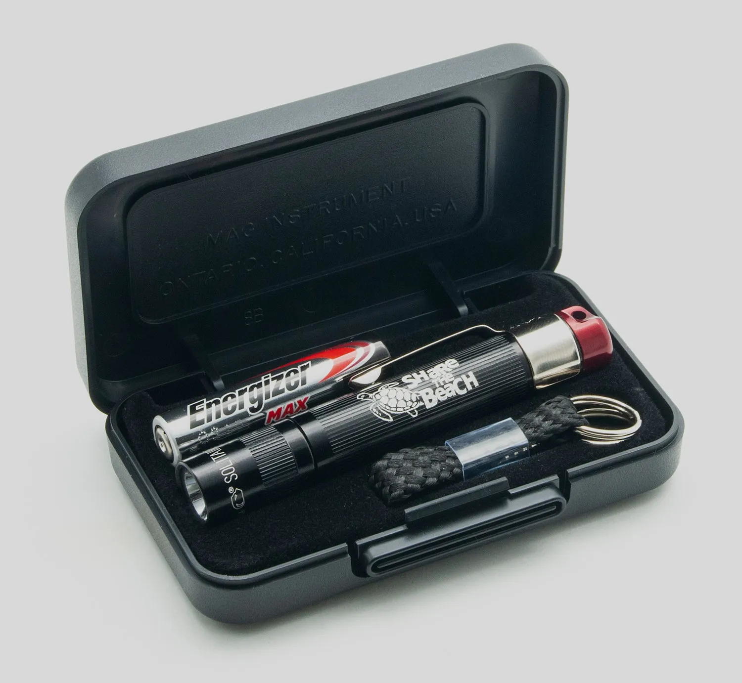 Maglite Solitaire LED Spectrum Series Red - Share The Beach