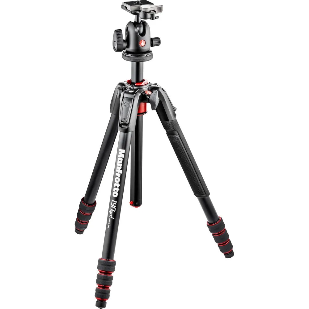Manfrotto 190Go! Aluminum Tripod Kit with Ball Head