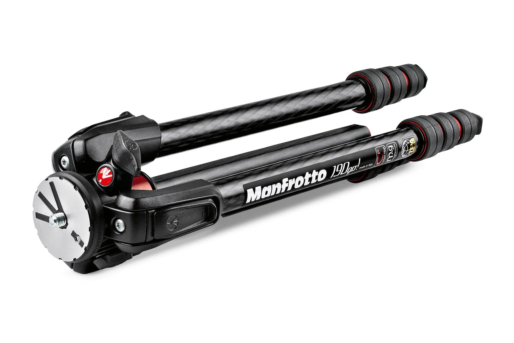 Manfrotto 190go! MS Carbon 4-Section photo Tripod with twist locks