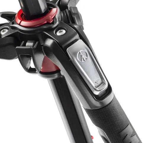 Manfrotto Aluminum 3-Section Tripod,Black