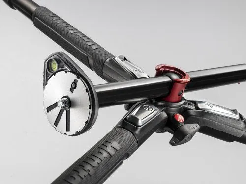 Manfrotto Aluminum 3-Section Tripod,Black