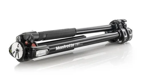 Manfrotto Aluminum 3-Section Tripod,Black