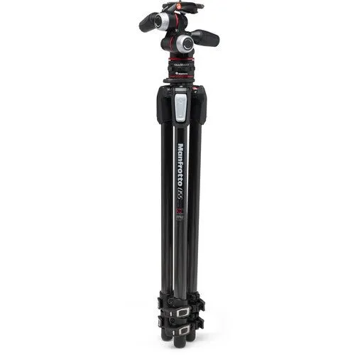 Manfrotto MT055CXPRO3 Carbon Fiber Tripod with MHXPRO-3W Head & Move Quick Release