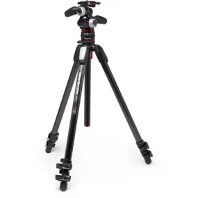 Manfrotto MT055CXPRO3 Carbon Fiber Tripod with MHXPRO-3W Head & Move Quick Release