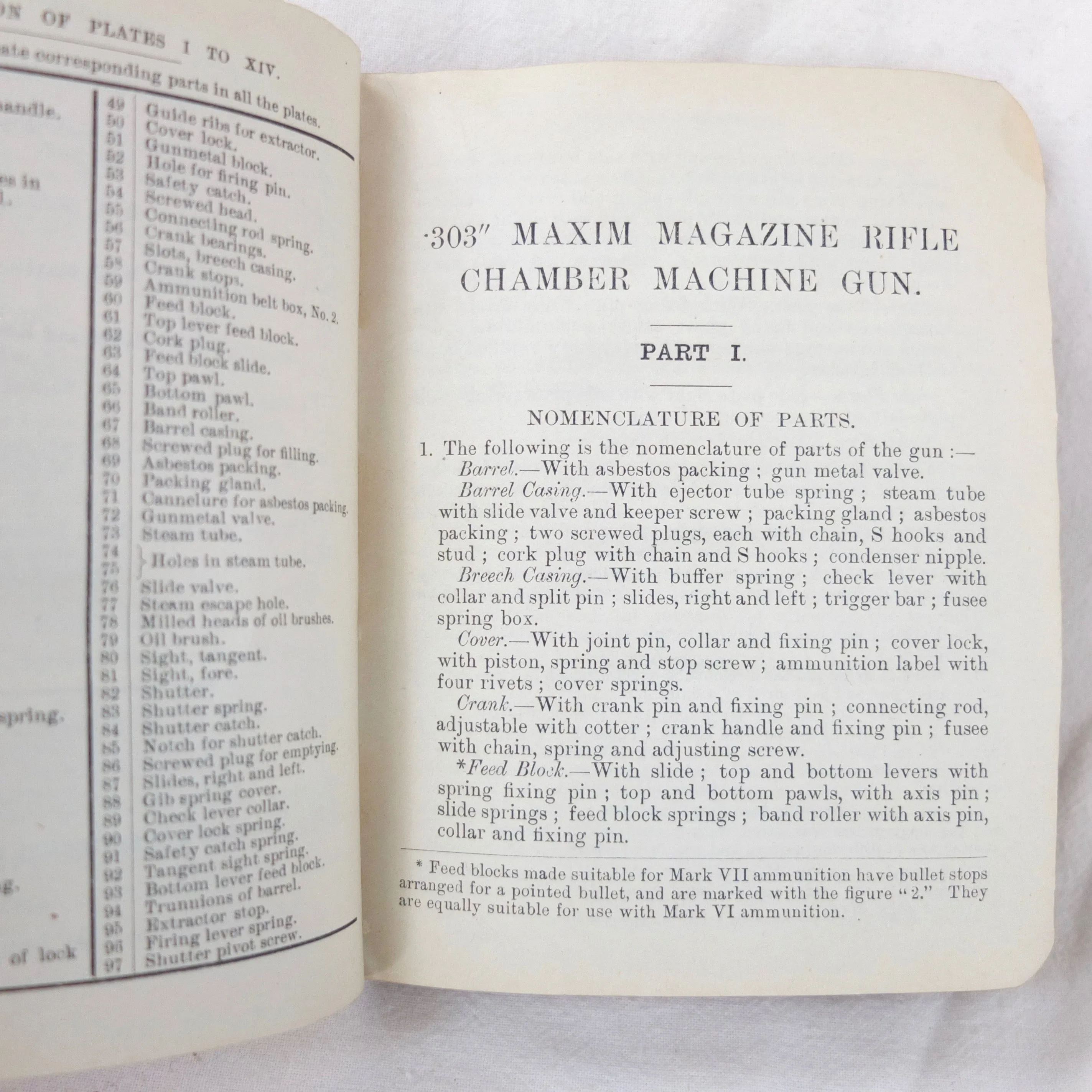 Maxim .303 Machine Gun Handbook (1915)