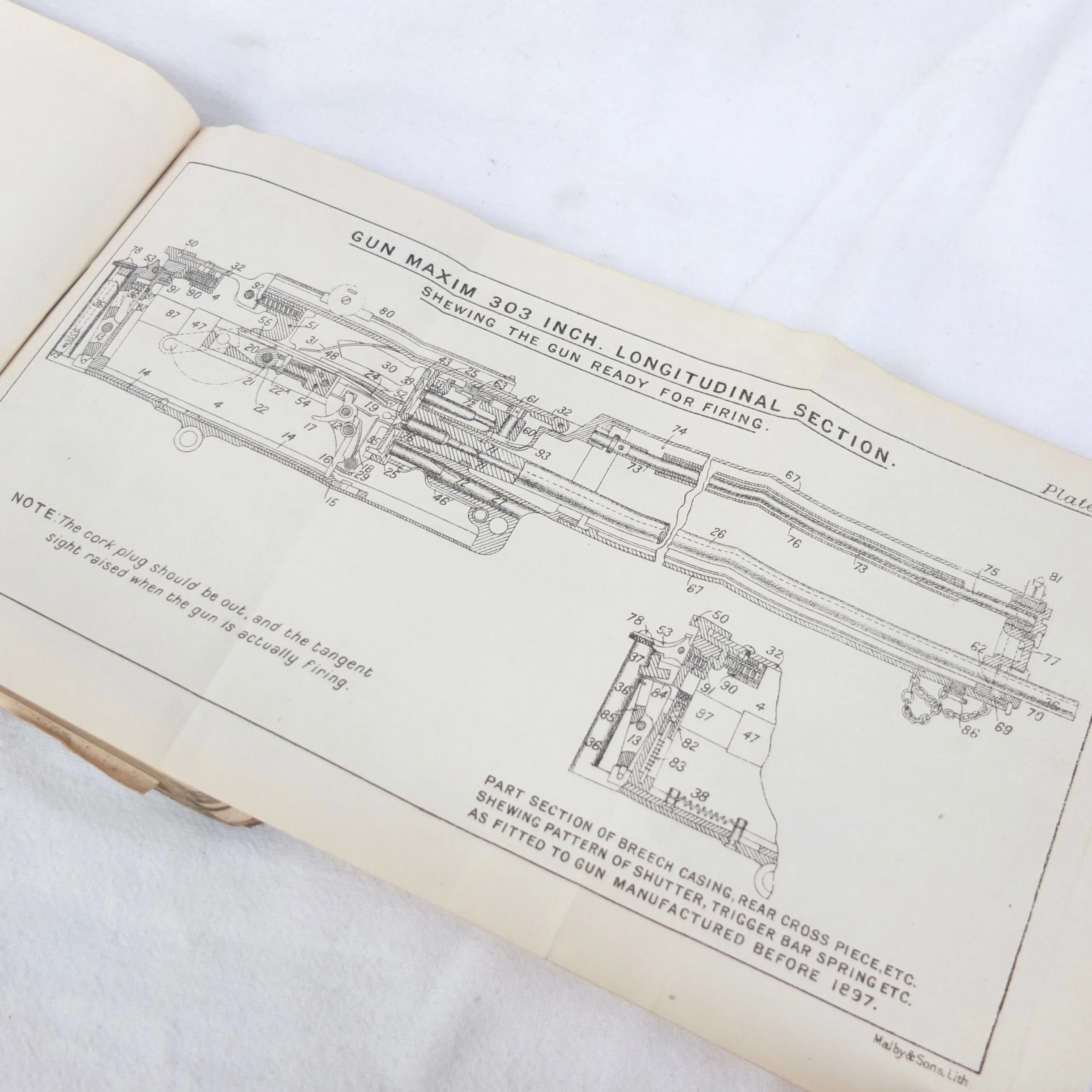 Maxim .303 Machine Gun Handbook (1915)