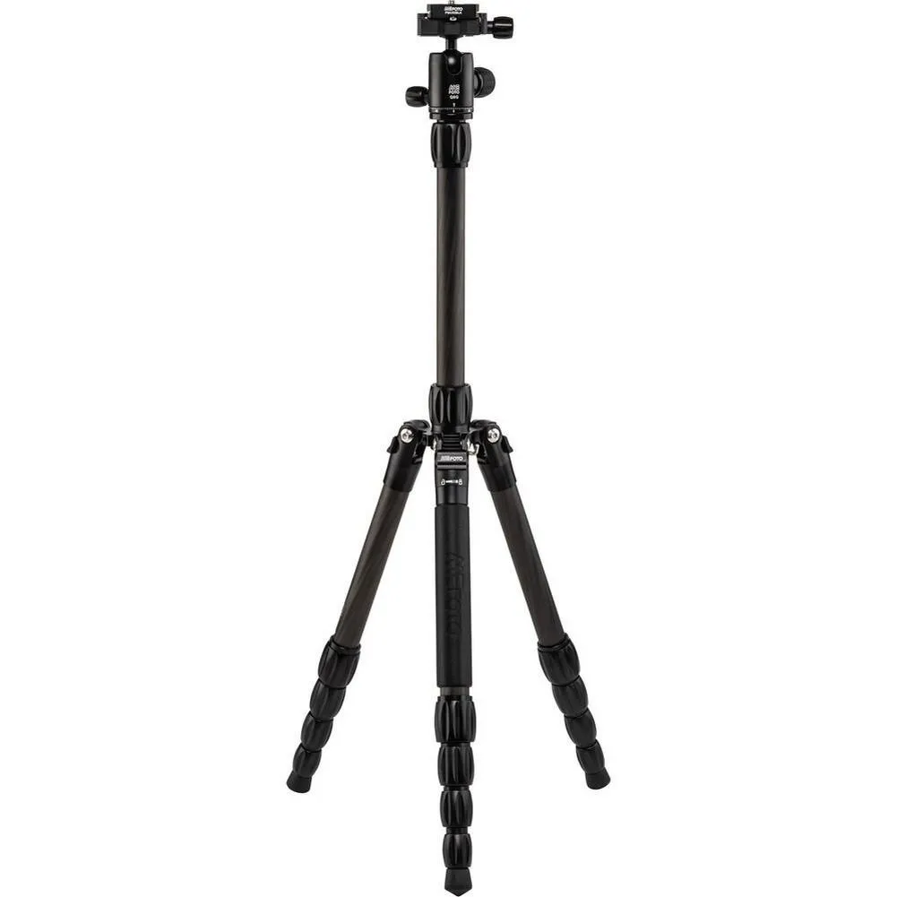 MeFOTO Backpacker S Travel Tripod Carbon Fibre - Black (6kg Load)