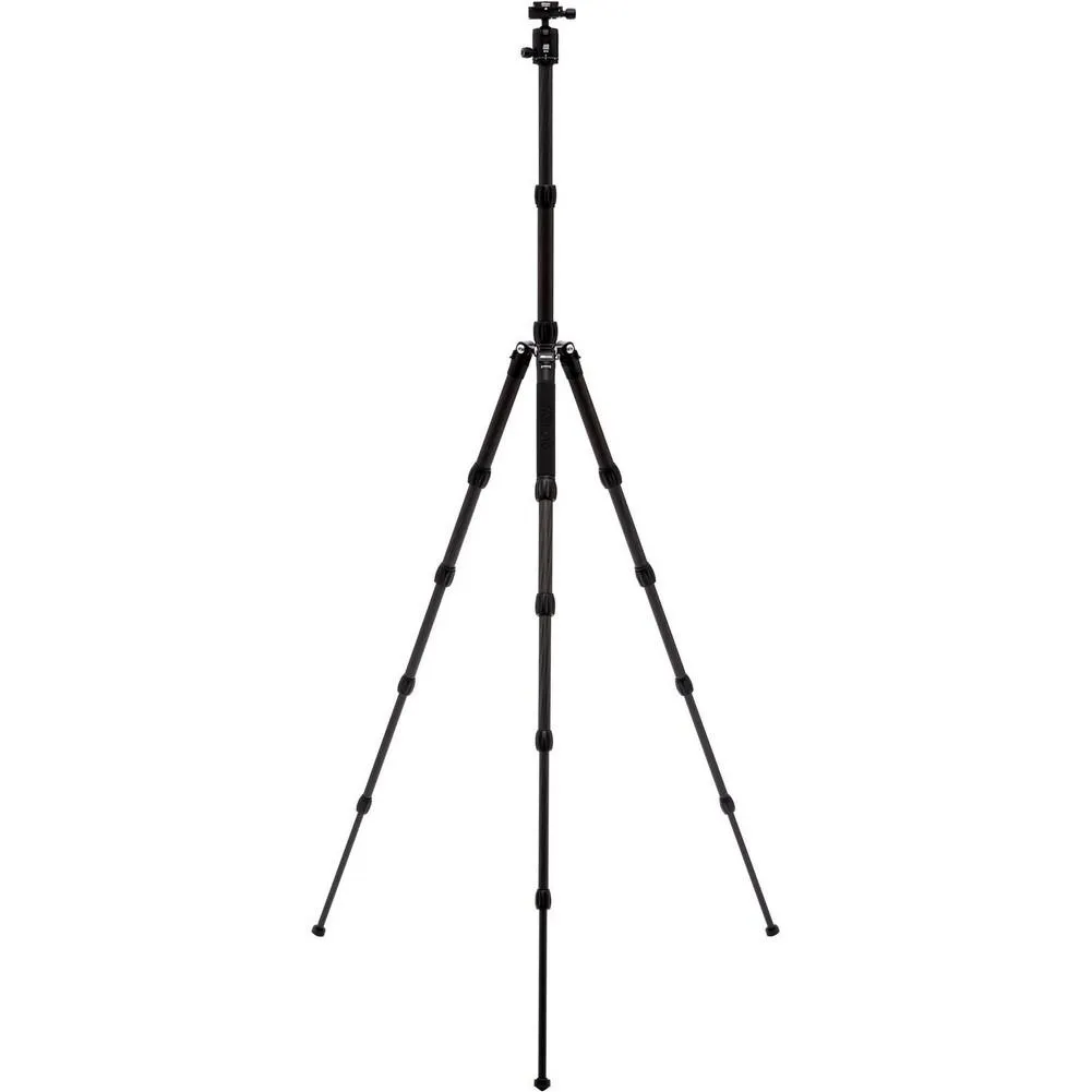 MeFOTO Backpacker S Travel Tripod Carbon Fibre - Black (6kg Load)