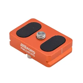 MeFOTO QR Plate for Backpacker Air Orange