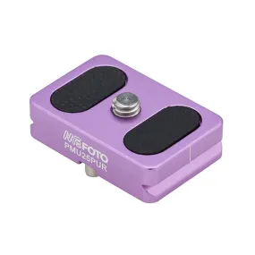 MeFOTO QR Plate for Backpacker Air Purple