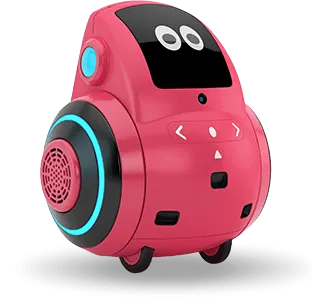 Miko My Companion Emotix Miko 2, Advanced Personal Robot for Kids, Martian Red