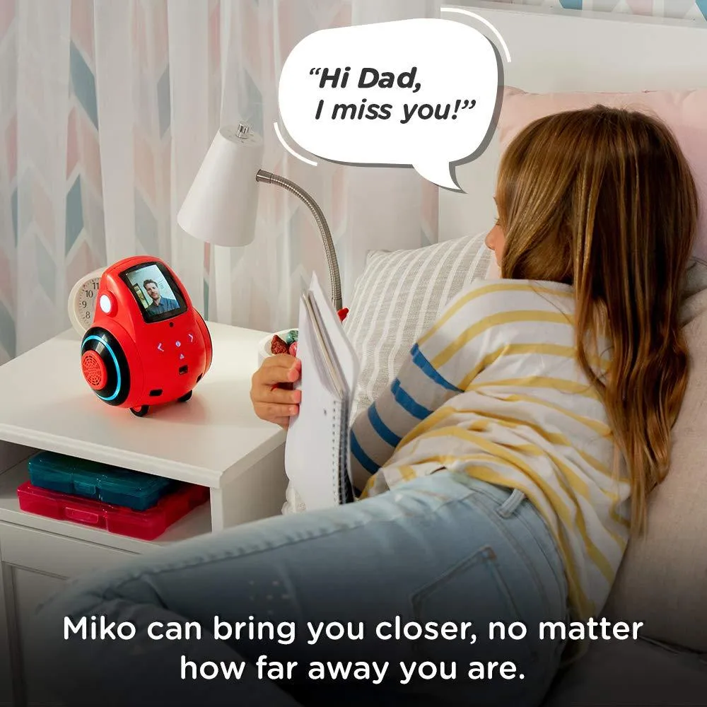 Miko My Companion Emotix Miko 2, Advanced Personal Robot for Kids, Pixie Blue