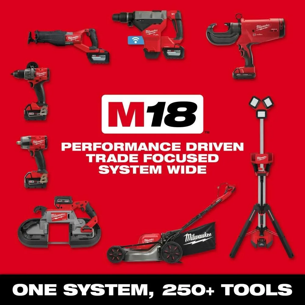 Milwaukee 3061P-20 M18 FUEL 1/2" Controlled Torque Compact Impact Wrench w/ TORQUE-SENSE, Pin Detent