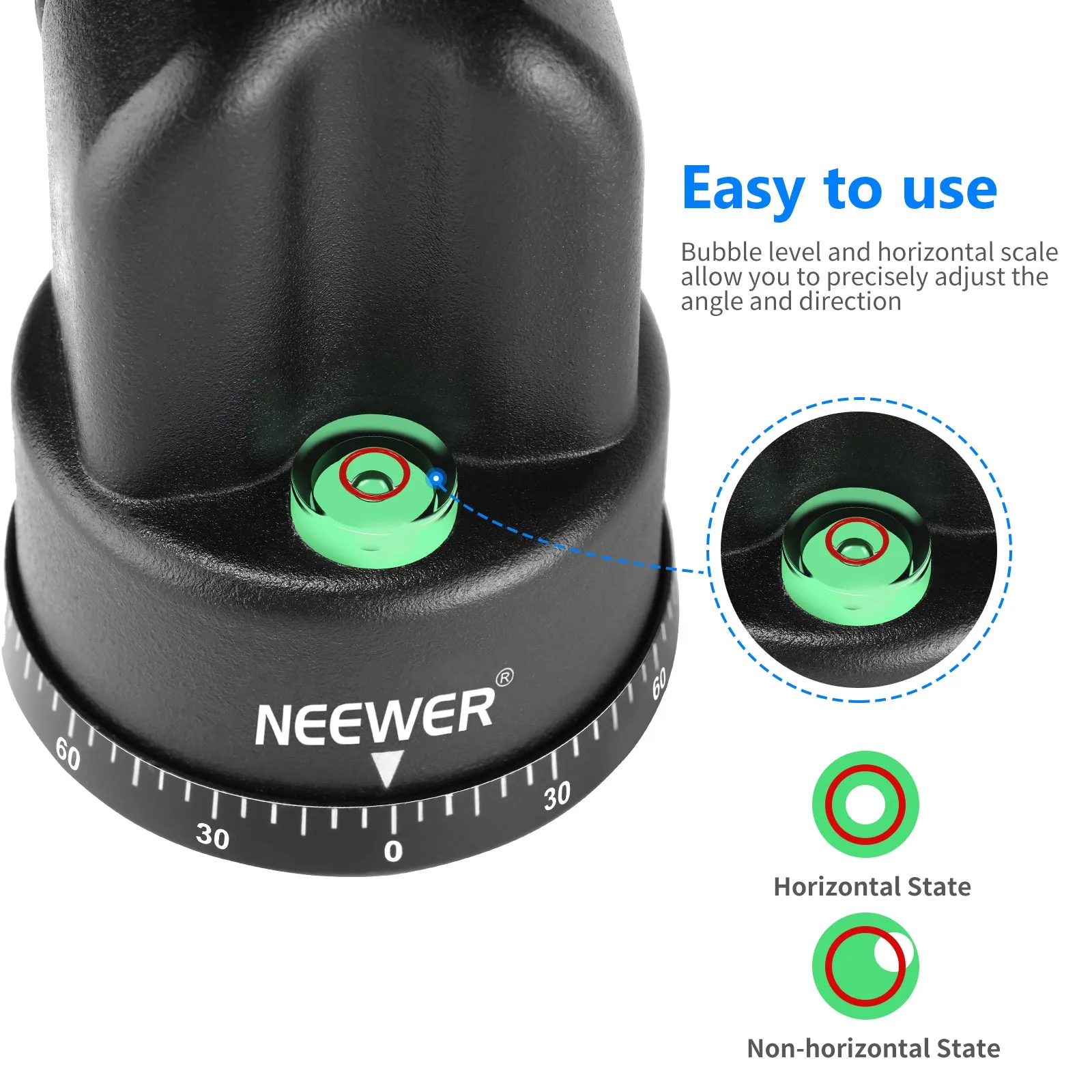 NEEWER 19.7" Tripod Extension Boom Arm